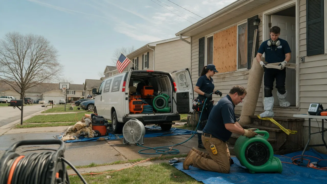 Water Damage Restoration in Pierpont, SD near me